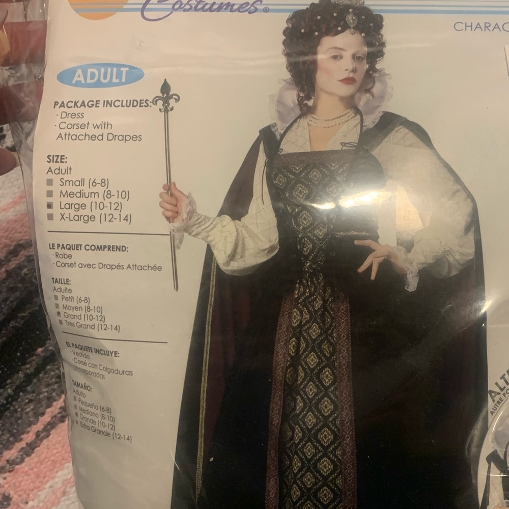 Elizabethan queen costumes